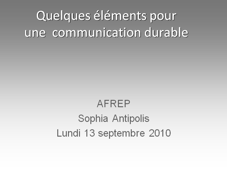 cours MAE