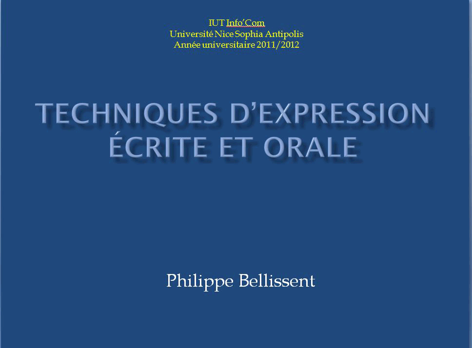 cours Relations Presse